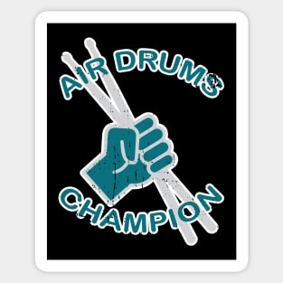 Air Drums Champion Sticker